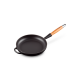 Low Frying Pan Wooden Handle Black Mate 24cm - Signature - Le Creuset LE CREUSET LC20258240000422