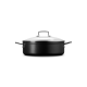 Rustidera Antiadherente con Tapa Cristal 28cm Negro - Le Creuset LE CREUSET LC51113280010500