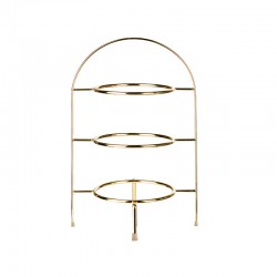 Etagere 3 Tiers Gold 36,5Cm Steel - Asa Selection