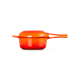 Cast Iron 2-in-1 Saucepan 22cm Volcanic - Le Creuset LE CREUSET LC25044220902460