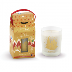 Scented Candle 180gr - Tea and Gingerbread - Esteban Parfums