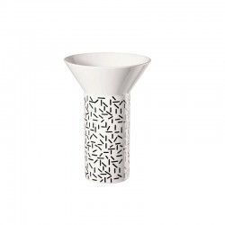 Vase Strokes ø10,6cm - New Memphis White And Black - Asa Selection ASA SELECTION ASA86011086