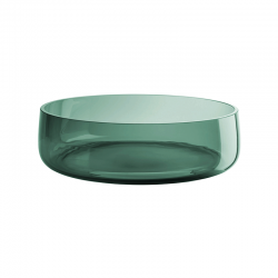 Glass Bowl Green Ø30cm - Ajana - Asa Selection