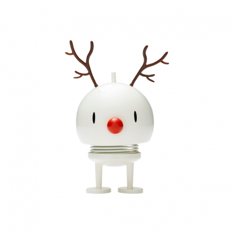 Reindeer Bumble Medium White - Hoptimist HOPTIMIST HOP26180