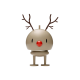 Reindeer Bumble Medium Latte - Hoptimist HOPTIMIST HOP26182