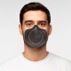 Máscara de Proteção Ecológica Adulto Preto - Eco-Mask - Guzzini Protection GUZZINI protection GZ10890010C