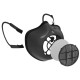 Máscara de Proteção Ecológica Adulto Preto - Eco-Mask - Guzzini Protection GUZZINI protection GZ10890010C