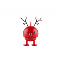 Reindeer Bumble Small Red - Hoptimist