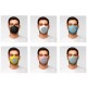 Adult Eco-Friendly Protective Mask Blue - Eco-Mask - Guzzini Protection GUZZINI protection GZ108900134C