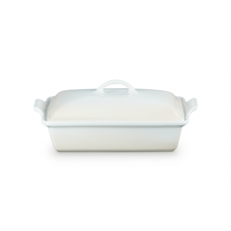 Rectangular Dish with Lid 33cm Meringue - Heritage - Le Creuset LE CREUSET LC61002407160005