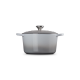 High Round Cocotte 24cm Mist Grey - Le Creuset LE CREUSET LC21195245412430