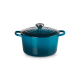 High Round Cocotte 24cm Deep Teal - Le Creuset LE CREUSET LC21195246422430