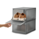 Conjunto de 2 Caixas de Arrumação para Sapatos - Shoecase Cinza - Joseph Joseph JOSEPH JOSEPH JJ55013