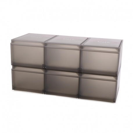 Juego de 6 Cajas Almacenamiento para Zapatos - Shoecase Gris - Joseph Joseph JOSEPH JOSEPH JJ55014