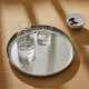 Round Tray Inox Ø35cm - Extra Ordinary Texture Silver - Alessi ALESSI ALESJM14/35T