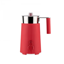 Milk Frother Red - Plissé - Alessi