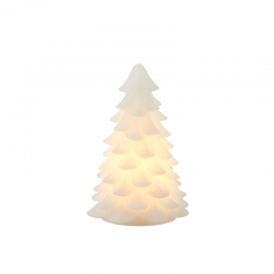 Árvore de Natal 19cm Branco - Carla - Sirius SIRIUS SR13201
