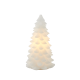 Árvore de Natal 23cm Branco - Carla - Sirius SIRIUS SR13202