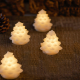 Set of 4 Mini Christmas Tree White - Carla - Sirius SIRIUS SR13203