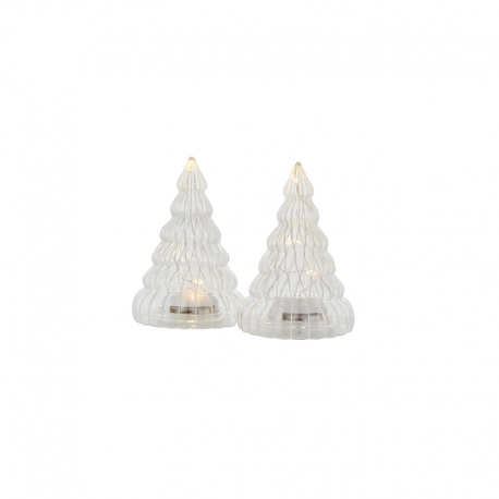 Set of 2 Christmas Tree White - Lucy - Sirius SIRIUS SR37500