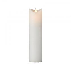 Rechargeable Candle 20cm White - Sara - Sirius