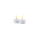 Set of 2 Tealight Rechargeable Candles White - Sille - Sirius SIRIUS SR80670
