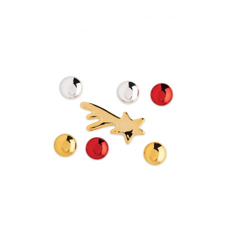 Set of 6 Magnet Set - Bark for Christmas - Alessi ALESSI ALESBM06MAGNET