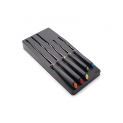 5-piece Knife Set with In-drawer Storage Tray - Elevate Black - Joseph Joseph JOSEPH JOSEPH JJ10545