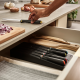 5-piece Knife Set with In-drawer Storage Tray - Elevate Black - Joseph Joseph JOSEPH JOSEPH JJ10545