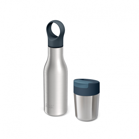 2-piece Travel Mug & Bottle Set Stainless Steel - Joseph Joseph JOSEPH JOSEPH JJ81129