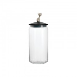 Recipiente para Comida de Gato Preto - MiòJar - A Di Alessi