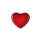 Heart Plate 23cm Cerise - L'Amour - Le Creuset LE CREUSET LC80255230600099