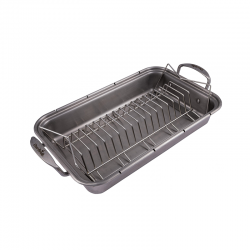 Tabuleiro Inox e Rack - Grill+ - Charbroil