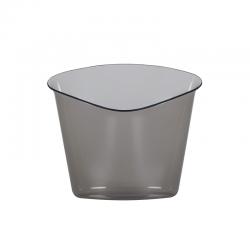 Bottles Container Side Table Black - Pick Up Grey - Alessi