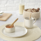 Plato de Postre Blanco Chispeante ø21cm - Re:Glaze - Asa Selection ASA SELECTION ASA36141198