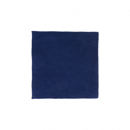 Set of 2 Cotton Knitted Cloth Deep Blue - Textil - Asa Selection ASA SELECTION ASA37833065