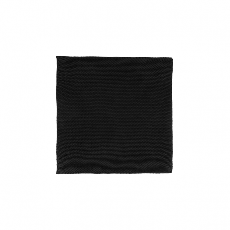 Set of 2 Cotton Knitted Cloth Black - Textil - Asa Selection ASA SELECTION ASA37835065