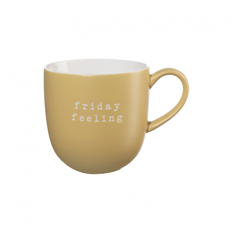 Taza 'Friday Feeling' 350ml - Hey! Amarillo - Asa Selection ASA SELECTION ASA17063277