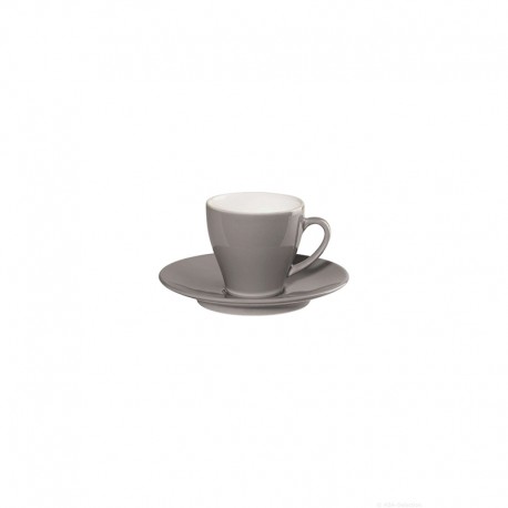 Chávena Espresso com Pires Cinza - Café Ti Amo - Asa Selection ASA SELECTION ASA22010124