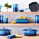 Cast Iron Square Grillit 26cm - Azure Blue - Le Creuset LE CREUSET LC20183262200422