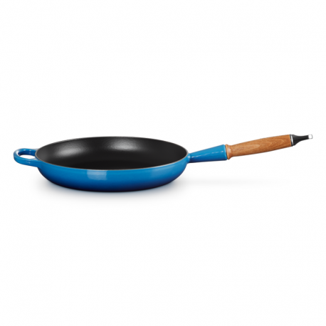 Sartén Baja con Mango de Madera 28cm - Azure Azul - Le Creuset LE CREUSET LC20258282200422