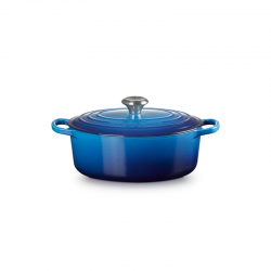 Cast Iron Oval Casserole 27cm - Azure Blue - Le Creuset LE CREUSET LC21178272202430