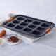 Tray for 12 Mini Brownies Black - Le Creuset LE CREUSET LC46024000000100
