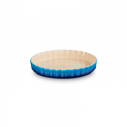 Stoneware Fluted Flan Dish 28cm - Azure Blue - Le Creuset LE CREUSET LC71120282200001