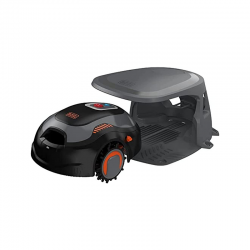 Robot Corta-Relva 12V com Limpeza e Abrigo - Black Decker