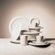 Saucer for Teacup - Bavero White - Alessi ALESSI ALESTAC1/79