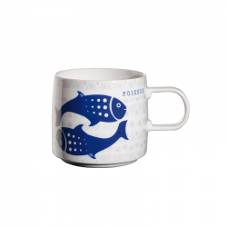 Mug Pisces - Zodiac White And Blue - Asa Selection ASA SELECTION ASA29062077