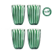 Set of 4 Tumbler Glasses Emerald - Dolcevita - Guzzini GUZZINI GZ12390069