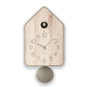 Relógio de Cuco QQ com Pêndulo Taupe - HOME - Guzzini GUZZINI GZ168606158