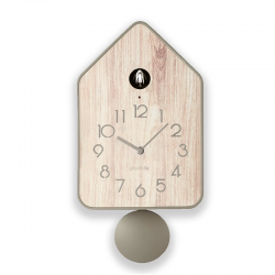 QQ Cuckoo Clock with Pendulum Taupe - HOME - Guzzini